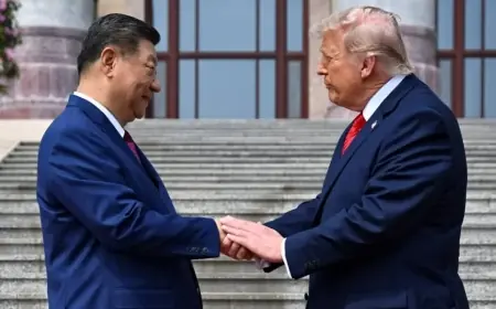 Pékin : Xi Jinping et Donald Trump plaident pour un partenariat sino-américain fondé sur la coopération