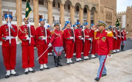 الرباط تحتضن حفلا بثكنة الحرس الملكي تخليدا للذكرى الـ70 لتأسيس القوات المسلحة الملكية