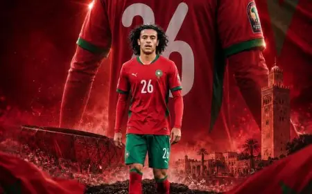 الجامعة الملكية المغربية تعلن تأهيل لاعب ليل الفرنسي أيوب بوعدي لتمثيل "الأسود"