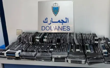 الجمارك المغربية تحبط محاولة تهريب 400 هاتف محمول عبر معبر باب سبتة