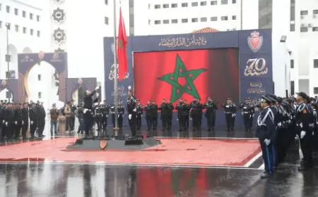 ولاية أمن الدار البيضاء تحتفي بالذكرى الـ70 لتأسيس الأمن الوطني