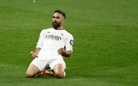 ريال مدريد يعلن رحيل داني كارفاخال نهاية الموسم