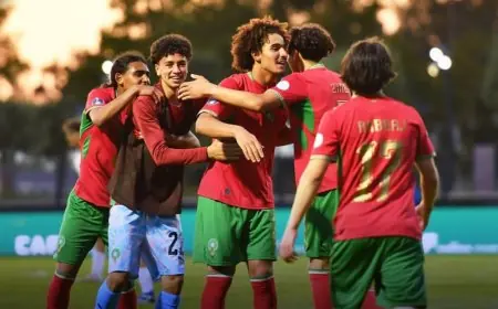المنتخب المغربي لأقل من 17 سنة يبلغ ربع نهائي "الكان" ويحجز بطاقة العبور إلى المونديال على حساب مصر