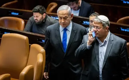 نتنياهو يهاجم تعامل بن غفير مع ناشطي "أسطول الصمود" ويأمر بالإسراع في ترحيلهم