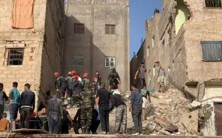 النيابة العامة تفتح تحقيقا قضائيا بعد انهيار عمارة سكنية بفاس