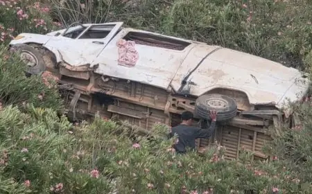 3 وفيات و38 مصابا في حادث انقلاب حافلة تقل أطفالا قرب ولماس بتارميلات