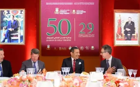 Dîner de gala à Rabat pour les 50 ans du Trophée Hassan II et les 29 ans de la Coupe Lalla Meryem