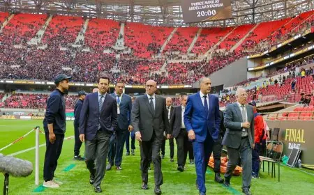 حموشي يتفقد الترتيبات الأمنية لنهائي دوري أبطال إفريقيا بملعب الأمير مولاي عبد الله
