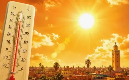 نشرة إنذارية: درجات حرارة مرتفعة مرتقبة بالمغرب إلى غاية الجمعة المقبل