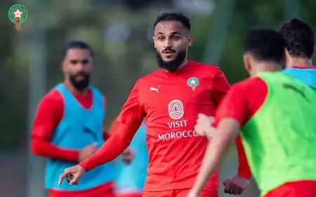 المنتخب المغربي يخوض حصة تدريبية جديدة استعدادا لكأس العالم 2026