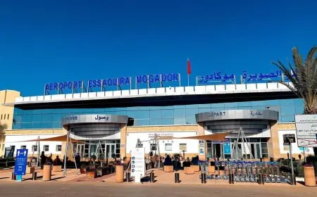 ارتفاع ملحوظ في حركة المسافرين بمطار الصويرة موكادور خلال الأشهر الأربعة الأولى من 2026