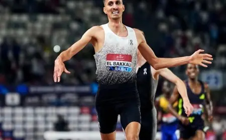 Soufiane El Bakkali écrit encore l’histoire en remportant le 3000 m steeple du Meeting Mohammed VI à Rabat