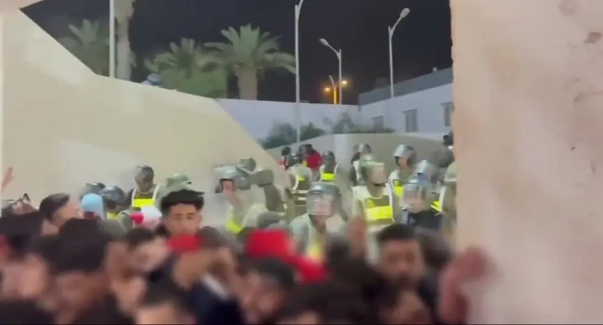 النيابة العامة تتابع 27 شخصاً على خلفية أحداث شغب مباراة نهضة بركان والكوكب المراكشي