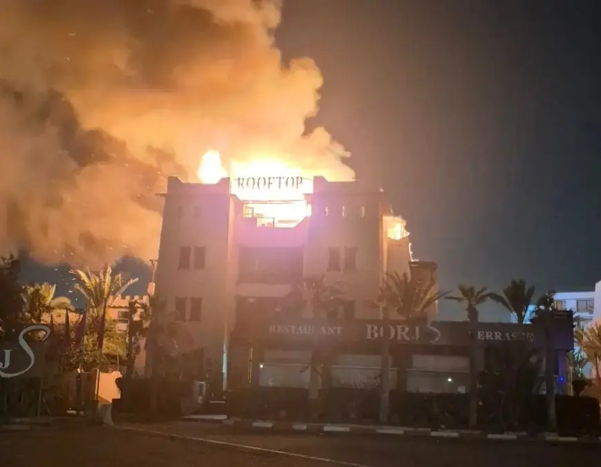 Incendie maîtrisé dans un hôtel à Agadir après une intervention rapide des secours