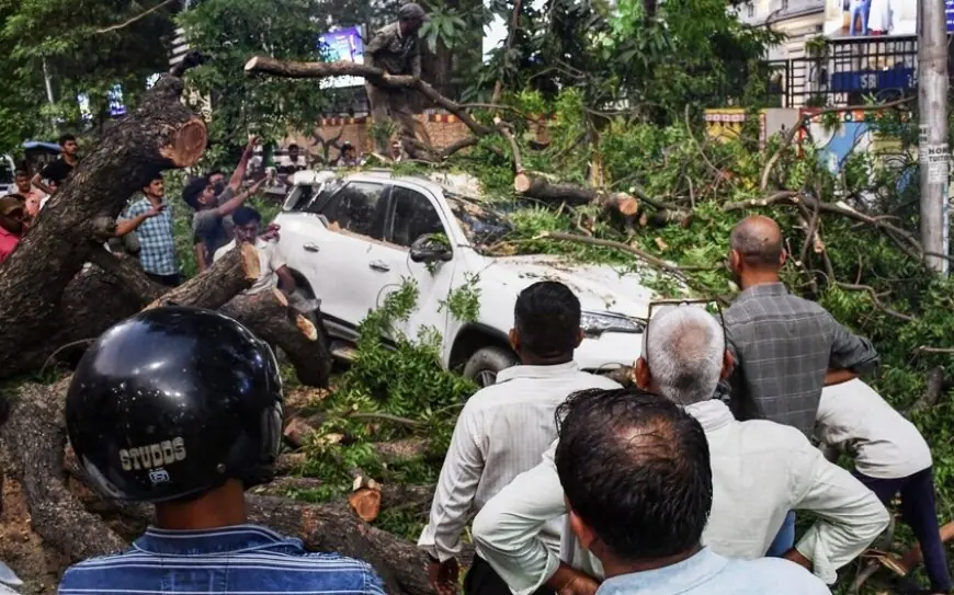 مصرع نحو 90 شخصا جراء عاصفة في الهند