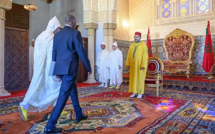Le Roi Mohammed VI reçoit au Palais Royal de Rabat plusieurs ambassadeurs étrangers