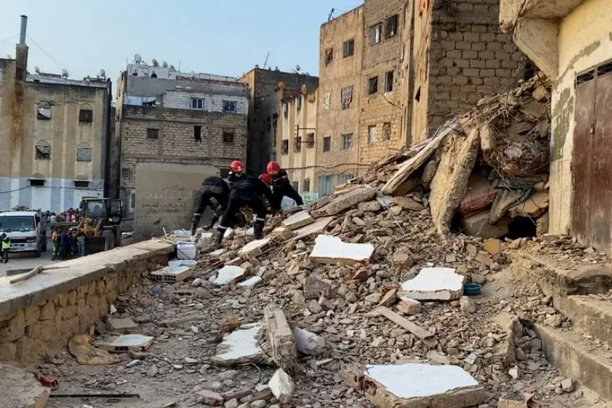 حصيلة ضحايا انهيار مبنى سكني بفاس ترتفع إلى 15 قتيلاً