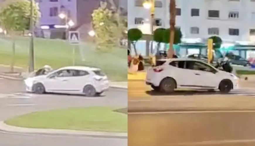 أمن طنجة يتحرك لتوقيف سائق سيارة فرّ من حادثة سير