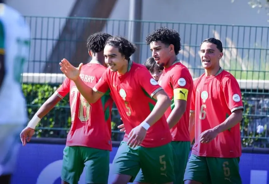 المنتخب المغربي يهزم الكاميرون ويتأهل إلى نصف نهائي كأس إفريقيا لأقل من 17 سنة