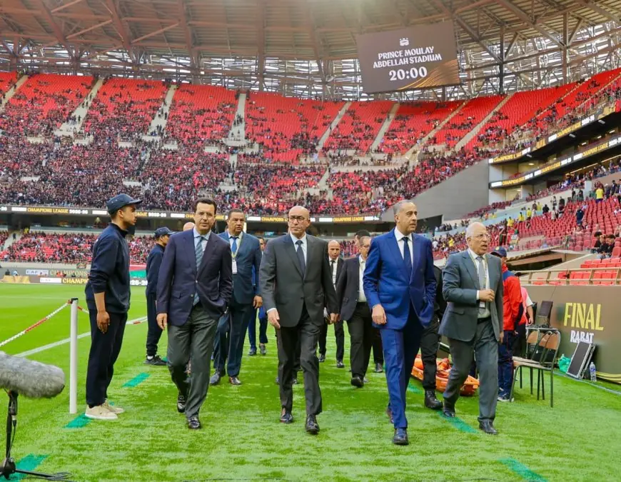 حموشي يتفقد الترتيبات الأمنية لنهائي دوري أبطال إفريقيا بملعب الأمير مولاي عبد الله