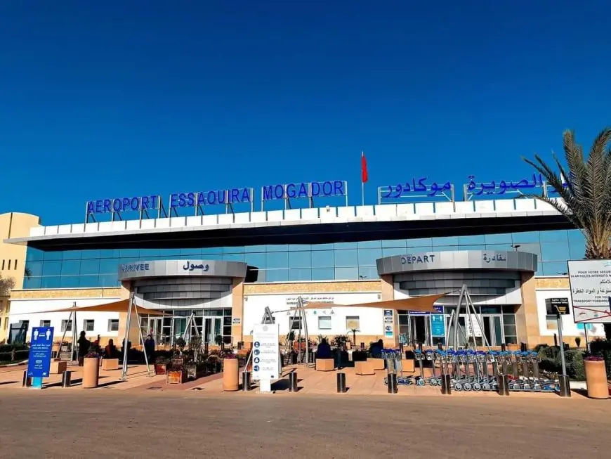 ارتفاع ملحوظ في حركة المسافرين بمطار الصويرة موكادور خلال الأشهر الأربعة الأولى من 2026