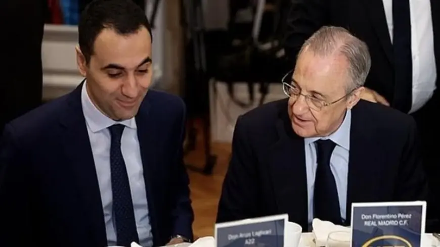 بيريز ينفي تجهيز المغربي أنس لغراري لخلافته في رئاسة ريال مدريد