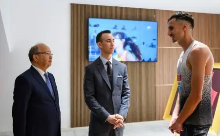 ولي العهد الأمير مولاي الحسن يترأس افتتاح "ملتقى محمد السادس الدولي لألعاب القوى" بالرباط