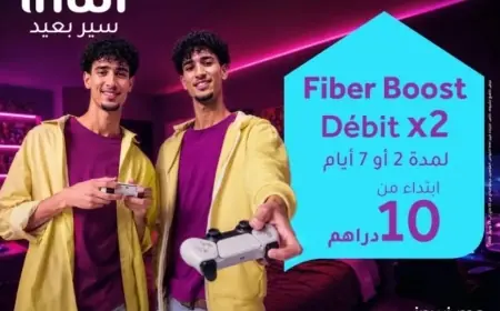 Inwi lance Fiber Boost, une option temporaire pour augmenter le débit internet selon les besoins