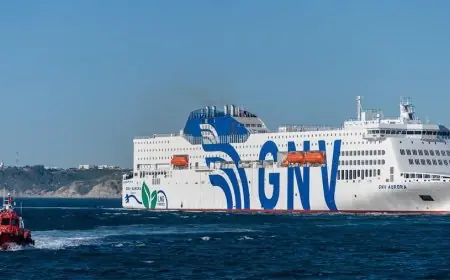Transport maritime: Le ministre Abdessamad Kayouh inaugure le ferry GNV AURORA au port de Tanger Ville