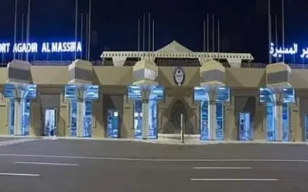 مطار أكادير المسيرة يستقبل أزيد من 1.2 مليون مسافر عند متم أبريل 2026