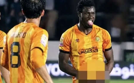 العصبة تُحيل ملف اللاعب بول فاليري على لجنة التأديب بسبب احتفاله المثير للجدل في مباراة الرجاء ونهضة بركان
