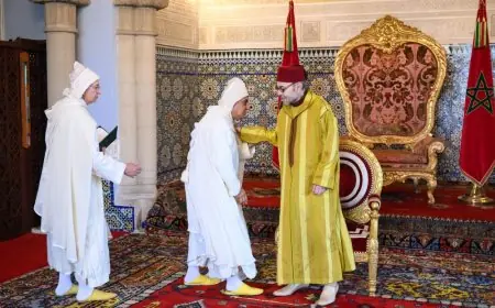 الملك محمد السادس يعين الرئيس الجديد للمحكمة الدستورية ويستقبل الأعضاء المعينين