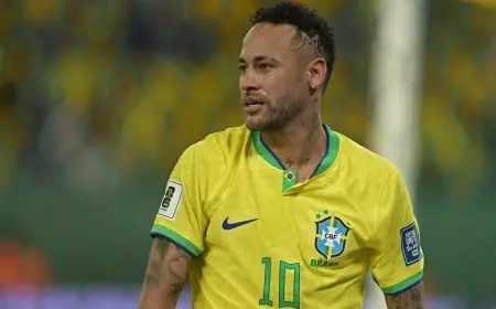 الاتحاد البرازيلي يكشف تطورات الحالة الصحية لنيمار