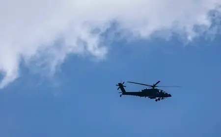 الجيش الأمريكي يكشف تفاصيل إنقاذ طاقم مروحية “أباتشي” بعد سقوطها قرب مضيق هرمز