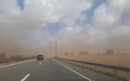 الطرق السيارة تحذر مستعملي الطريق من سوء الأحوال الجوية