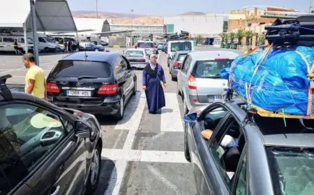 ميناء الناظور بني نصار يستقبل 675 من أفراد الجالية في إطار عملية مرحبا 2026
