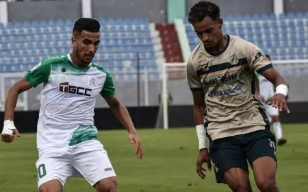 البطولة الاحترافية..  الدفاع الحسني الجديدي يفرض التعادل على أولمبيك الدشيرة في الوقت القاتل