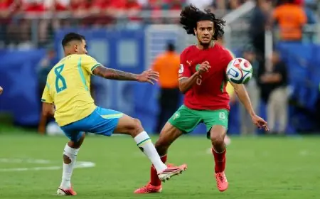 أيوب بوعدي على رادار ريال مدريد بعد تألقه مع المنتخب المغربي بالمونديال