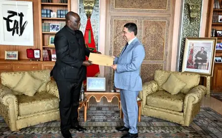 Maroc-Gambie : Bourita reçoit l’envoyé spécial du président Adama Barrow, porteur d’un message au Roi Mohammed VI