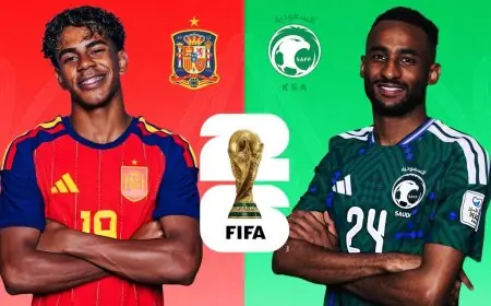 القنوات الناقلة لمباراة إسبانيا والسعودية في كأس العالم 2026