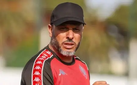 بنشريفة يستقيل من تدريب الوداد الرياضي