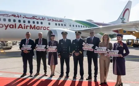 ”لارام” تطلق خطا جويا مباشرا جديدا يربط بين فيرونا بإيطاليا والدار البيضاء