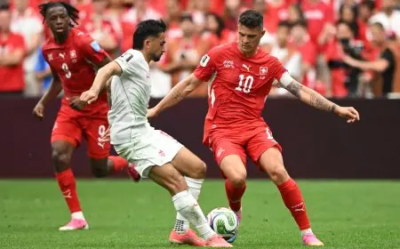 سويسرا تقتنص صدارة المجموعة الثانية وتتأهل رفقة كندا إلى دور الـ 32 بمونديال 2026