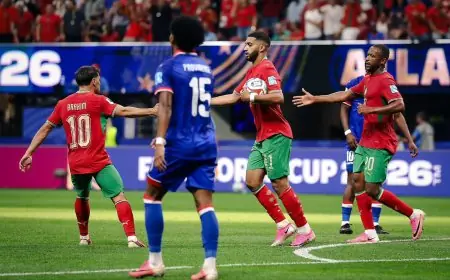 المغرب يهزم هايتي ويحجز بطاقة التأهل إلى الدور المقبل من كأس العالم