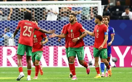 المنتخب المغربي يتصدر قائمة المنتخبات الإفريقية الأكثر فوزاً في تاريخ كأس العالم