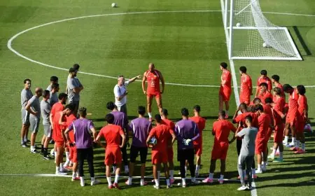المنتخب المغربي يواصل استعداداته لمواجهة هولندا بحصة أخيرة في الولايات المتحدة فبل شد الرحال صوب المكسيك