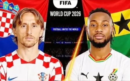 القنوات الناقلة لمباراة كرواتيا وغانا في كأس العالم 2026