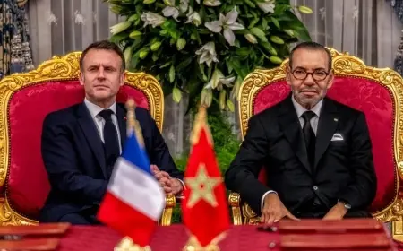 Crash aérien à Tambelin : Le Roi Mohammed VI présente ses condoléances au Président Emmanuel Macron