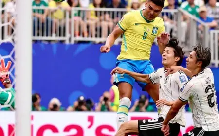 البرازيل تهزم اليابان في الوقت القاتل وتبلغ ثمن نهائي المونديال