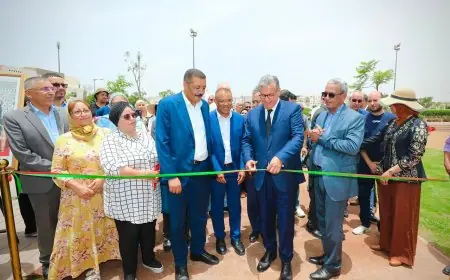أخنوش يدشن المنتزه الحضري النجاح ويطلق مشاريع جديدة لتأهيل أحياء أكادير